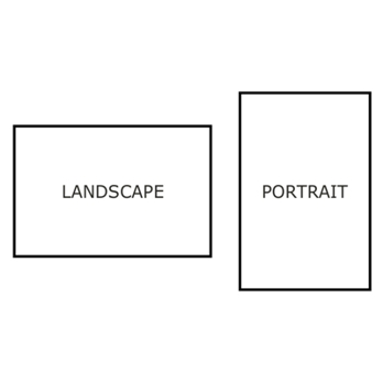 Landscape or Portrait