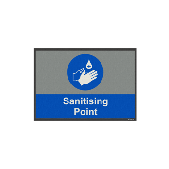 Sanitising Point 75x50 cm