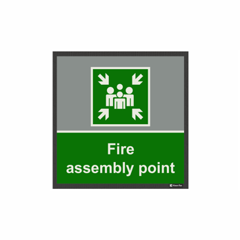 Fire Assembly Point 85 x 85 cm