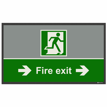 Fire Exit Right 85 x 150 cm